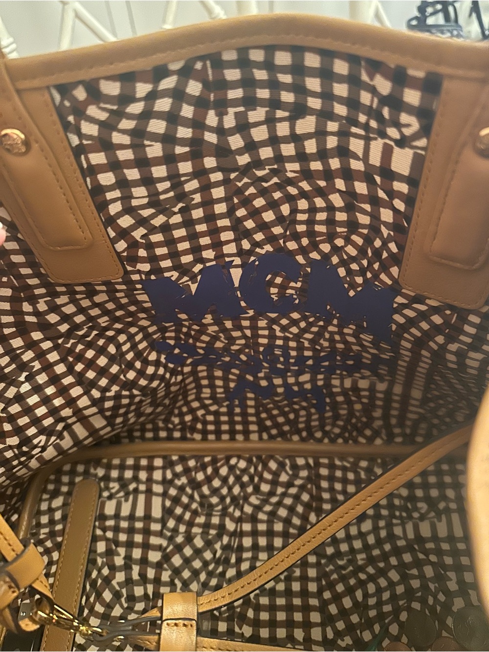 MCM large Tote Bag